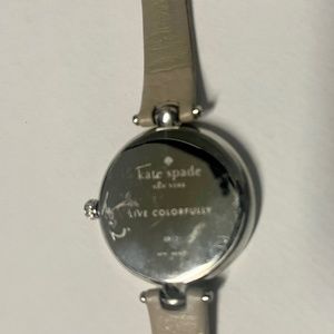 Leather taupe Kate Spade analog watch